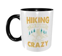 Tazas Desayuno Senderismo A Burn Of The Crazy Divertido Regalo Original Tazas Graciosas Original Regalo Personalizado Taza Café 11Oz