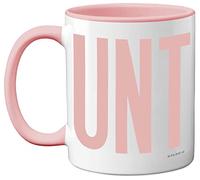 Tazas divertidas para hombres y mujeres - Taza C UNT - Divertidos regalos sarcásticos con eslogan para compañeros de trabajo, C*nt Crude Rude Novelty Joke Gag Humor Regalo de cumpleaños amigos, tazas