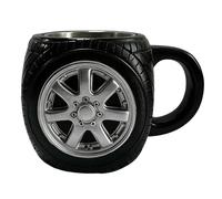 Tazas divertidas - Vaso aislante antideslizante, 300 ml | Taza De Café 3D En Forma De Neumático, Tazas Divertidas Para Hogar Oficina Cocina Camping Café Té Jugo de Frutas Bebidas