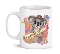 Tazas Divertido Taza De Cerámica La Amabilidad De Los Estudiantes Siempre Es Genial En El Jardín De Infancia. Porcelana Tazas De Café Para Leche Cocina Hombre 330Ml