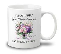 Tazas Estoy Tan Feliz De Que Hayas Curado A Mi Hijo Taza Cerámica,Personalizada,Porcelana,Tazas De Café Para Cocina Mujer Día De La Madre 330Ml