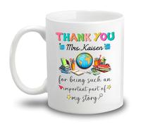 Tazas Gracias Por Ser Una Parte Tan Importante Taza De Desayuno,Porcelana,Maravillosa,Tazas De Té Para Abuela Desayuno Día De La Madre 330Ml