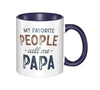 Tazas Graciosas Mis Personas Favoritas Me Llaman Papá Original Regalo Para Jubilación Tazas Desayuno Divertido Regalo Personalizado Taza Café 11Oz