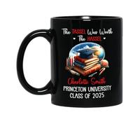 Tazas La Borla Valió La Pena Taza De Cerámica,Novedad,Humor,Tazas De Té Para Hombre Leche Día De La Madre 330Ml
