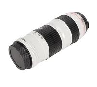 Tazas para Lentes de Acero Inoxidable, Taza de café con Lente de Cámara, Congelador Compacto Aislado, Seguro para el Hogar para Hombres y Mujeres (White)