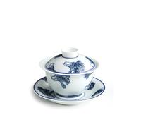 Tazas Para Matcha Taza de té Gaiwan, tazón de té creativo, juego de té de kung fu for el hogar, sala de estar, tazón de té for beber Juego De Té Con Infusor
