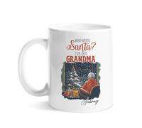 Tazas Porcelana Taza Cerámica ¿Quién Necesita A Santa Claus? Yo Tengo A La Abuela. Personalizada Tazas De Té Para Cocina Cumpleaños Leche 330Ml