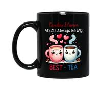 Tazas Siempre Serás Mi Mejor - Té Taza De Desayuno,Impresa,Personalizada,Tazas De Café Para Cocina Leche Mamá 330Ml