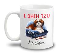 Tazas Yo Shih Tzu No Taza De Desayuno,Novedad,Divertido,Tazas De Té Para Oficina Cocina Abuela 330Ml