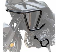 TAZGANTAX Barra de protección de marco superior e inferior para motocicleta NX400 NX500 2024, extensión de parachoques de acero, guarda del cuerpo, protección contra caídas para carretera (negro)
