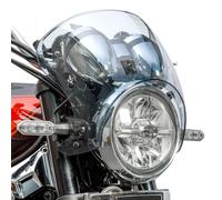 TAZGANTAX Parabrisas Superior Redondo para Motocicleta para Z900RS, Protector Deflector de Viento Compatible con Ka-wasaki Z 900 RS Z 900RS Z-900-RS 2018 2019 2020 2021 2023 2024(Humo Ligero)