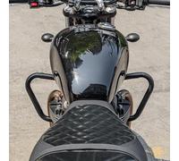 TAZGANTAX - Protector contra caídas para Parachoques de Motor Compatible con T.riumph Bonneville Bobber T100 T120 T 100 120 Street Twin/Cup Thruxton 1200 R 2016-2022 (Negro)