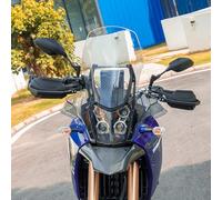 TAZGANTAX Tenere 700 XTZ700 Parabrisas alto Carenado frontal Deflector de viento Protector de visera para Ya-maha Tenere 700 XTZ 700 T700 2019-2024 (Claro)