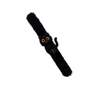 TAZIZI Brazalete fino de forro polar suave para niños y adultos | Muñequera de forro polar suave y elástica con 6 bonitos diseños para niños y adultos, complementos de disfraz