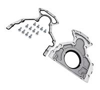 TAZIZI Cubierta diferencial con junta de placa para 5.3L 8-12572-014-0 | Juntas de placa con tapa, compatibles con 6.0L 12633579, kit de sellado del cigüeñal principal trasero