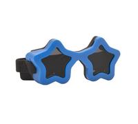 TAZIZI Gafas para perro, marco decorado con estrellas, UV400, azul