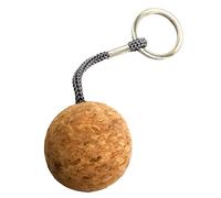 TAZIZI Llavero de corcho flotante de 3,5 cm, con bolas flotantes, llavero de madera suave, kayak, barcos, accesorios, llaveros de buceo