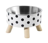 Tazón Alto De Comida para Gatos - Plato De Comida para Gatos De Acero Inoxidable Que Protege La Columna Vertebral | Cuencos Desmontables para Gatos, Cuenco Duradero para Comida Y Agua