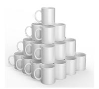 Tazón Cricut Personalizable Cerámica Blanca 340 ml Pack 36 Unidades