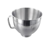 Tazón de acero inoxidable batidoras compatible con KitchenAid de 4.5/5 cuartos de galón. Compatible con los modelos K45SS, KSM75, KSM150, KSM152, KSM165 y KSM100. Piezas de repuesto for batidoras.