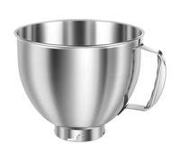 Tazón de acero inoxidable, ensaladera tazón de mezcla de gran capacidad tazón de mezcla confiable de repuesto sólido fácil de usar vaso mezclador de acero inoxidable para hacer aperitivos de ensalada