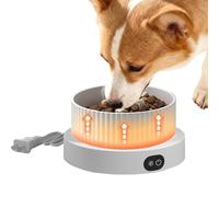 Tazón de agua caliente para gatos con 3 niveles - Smart Temperature Control Puppy Drinking Thermal Dish | for Apartment Multi-Species Indoor Outdoor Winter Home Travel Farm Balcony