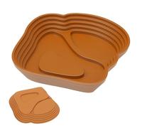 Tazón de Agua de Reptil, Plato de Comida de | Tazón de Comida de Reptil con rampa para,Accesorios de, Plato de alimentación de Ranas, Adorno de Acuario para s, Ranas con Cuernos, lagartos, Serpiente