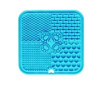 Tazón de Alimentación Lenta del Promueve la Alfombra de Lamer de Mascotas de Salud Oral, Evita Que la Asfixia Alivie la Enfermedad de la Garganta Evita la Deformación de la Silicona Segura