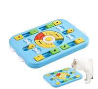 Tazón de alimentación lenta para perros, Tazón para perros de alimentación lenta - Dispensador de comida para gatos Platos de comida lenta - Juguetes antideslizantes del rompecabezas del perro del ali
