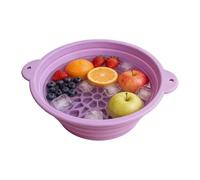 Tazón De Baño De Hielo Facial De Silicona: Lavabo De Enfriamiento Facial Plegable, Rutina Específica Para El Cuidado De La Piel, Contenedor De Agua Significativo, Cuidado Matutino, Recuperación Despué