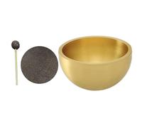 Tazón De Canto - Tazón De Sonido Juego Con Cojín De Mazo, Cuenco De Meditación Artesanal Con Mazos De Madera Y Cojín De Seda | Tazones De Sonido Espirituales Portátiles Para Yoga, Atención Plena, Aliv