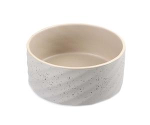 Tazón de cerámica Stone Wavy Dune para perro y gato - Duvo Plus - Tamaño: M