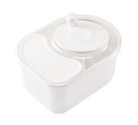 Tazón de cola de lavadora de frutas, adopta el diseño de Spinner Cleaner Spinner, purificador de verduras multifuncional | Purificador de papas multifuncional con tapa, out