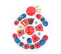 Tazón de Comedor Lento Tipo para Perros - Plato de Laberinto | Dispensador de Comida Lenta giratoria de 360 Grados para Perros para Razas Grandes antiapuros Entrenamiento Mental Juego