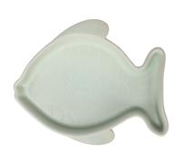 Tazón De Comida Y Agua Para Flamenco Fishie Verde, NUEVO