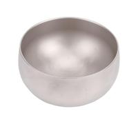 Tazón de Doble Pared Duradero Ti para Sopa, Ensalada, Avena en Viajes de Campamento y Aventuras Al Aire, 950 Ml, Tamaño 5,98 X 3,62 Pulgadas