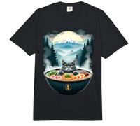 Tazón de Fideos Pho Cat Foodie Cocina asiática Arte Comfort Colors Adult Heavyweight T-Shirt