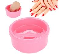 Tazón de Fuente de Remojo del Lavado a Mano de Uñas, pulido espesado de cuenco de eliminación de uñas falsas para manicura de uñas bricolaje