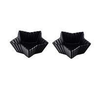 Tazón de inmersión Plato de salsa 5.14oz en forma de estrella de cerámica de cerámica de sushi bowls salsa plato platos platos aperitivos platos que sirven platos platos cuencos (paquete de 2) Plato d