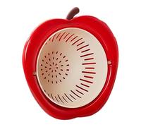 Tazón de lavado de frutas - colador de doble capa con gran capacidad, limpiador para el hogar, con gran capacidad, colador limpiador para ensalada de bayas, pasta y cocina
