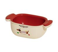 Tazón de lavado de frutas con colador-colandante 2 en 1 y conjunto de tazón | Limpieza de cocina Cesta de mezcla Basina de drenaje para comida Fideos de arroz Berry Vegetas Ensaladas Preparación de co