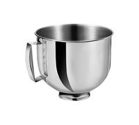 Tazón de licuadora compatible con KitchenAid Chef, tazón de acero inoxidable 304, tazón de licuadora de 4.8L, tazón de huevo con asa, tazón de licuadora de fideos de 5 cuartos, tazón de licuadora