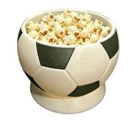 Tazón de pelota de fútbol, impresión 3D realista de fútbol, cuenco de caramelos deportivos, para palomitas de maíz, caramelo, , celebración, campeonato, partidos, reuniones familiares