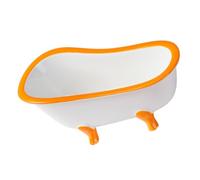 Tazón de Postre de Cerámica Estilo Bañera para Helado y Frutas | Porcelana de Color Claro, Superficie Apta para Alimentos, Servicio Estable para Toppings y Batidos, Mesas y Eventos