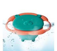Tazón de refrigerio giroscópico: recipiente de alimentación giratorio de 360 grados, construcción a prueba de derrames | Herramienta para comer para niños pequeños, vajilla de movimiento , so