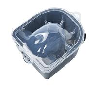 Tazón de remojo de uñas para remojar esmalte de gel, removedor de polvo de inmersión, cuenco de manicura, herramienta de arte de uñas, tratamientos artísticos, herramientas de salud, herramientas