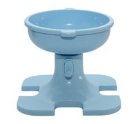 Tazón Elevado para Gatos: Taazón Anti -carbonación Ajustable con Base Magnética | Diseño Inclinado Paraa El del Cuello | Bowl In Washable ABS Perr Dry Or Wet Food Cats and Small Dogs