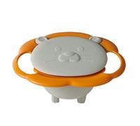 Tazón giroscópico resistente a derrames: giratorio antiderrames | plato giratorio para niños pequeños, diseño de gravedad inteligente y resistente | Rendimiento de ingeniería equilibrado y ún