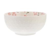 Tazón Japonés en Cerámica de Color Claro, Resistente al Calor y Frío | Cuenco para Restaurante y Buffet, Apto para Sopas, Ensaladas y Ramen, Acabado Liso, Uso Diario