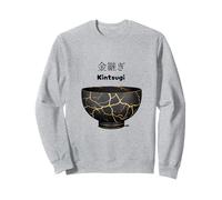 Tazón japonés Kintsugi, cerámica Artesanal Sudadera